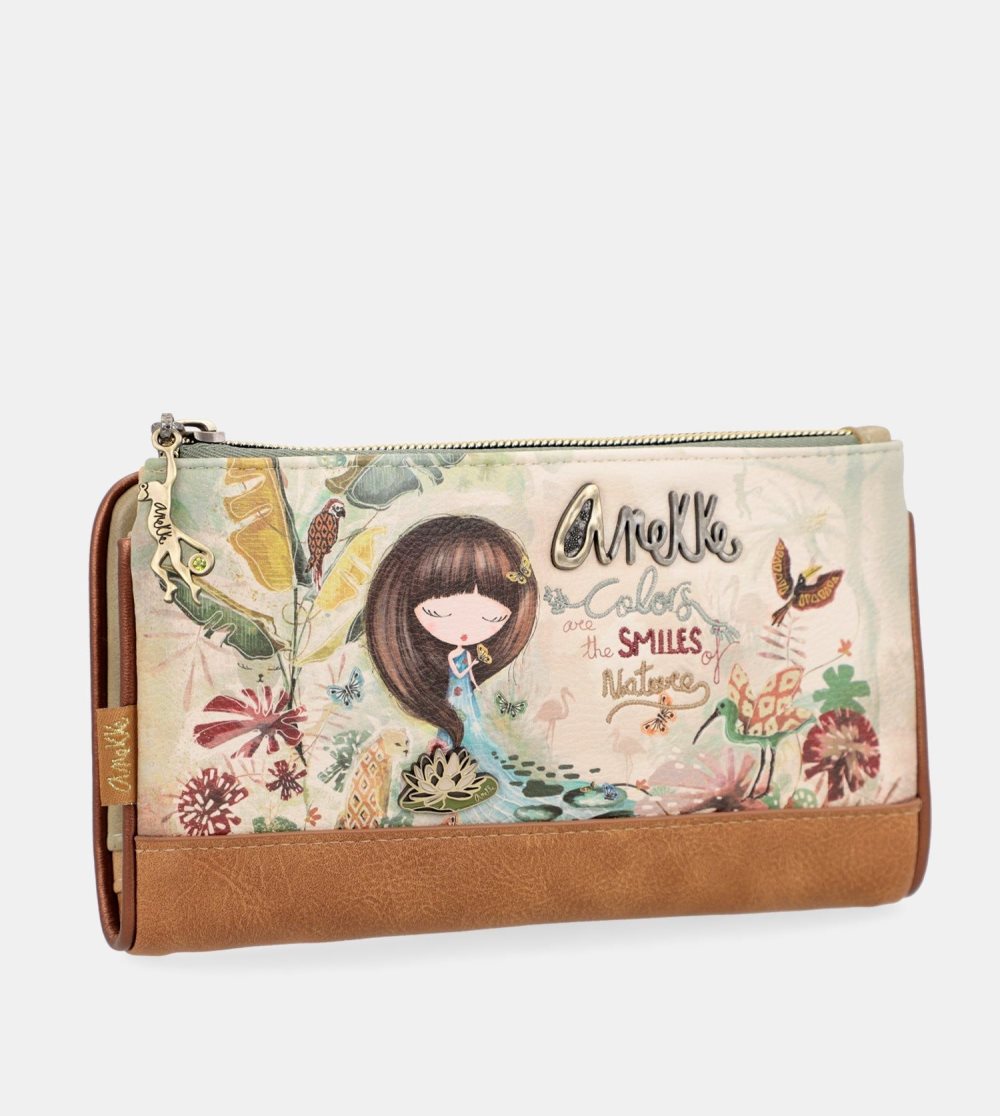 Penazenky Anekke Amazonia Rfid Embossed Flexi Wallet Damske | 6374890-OB