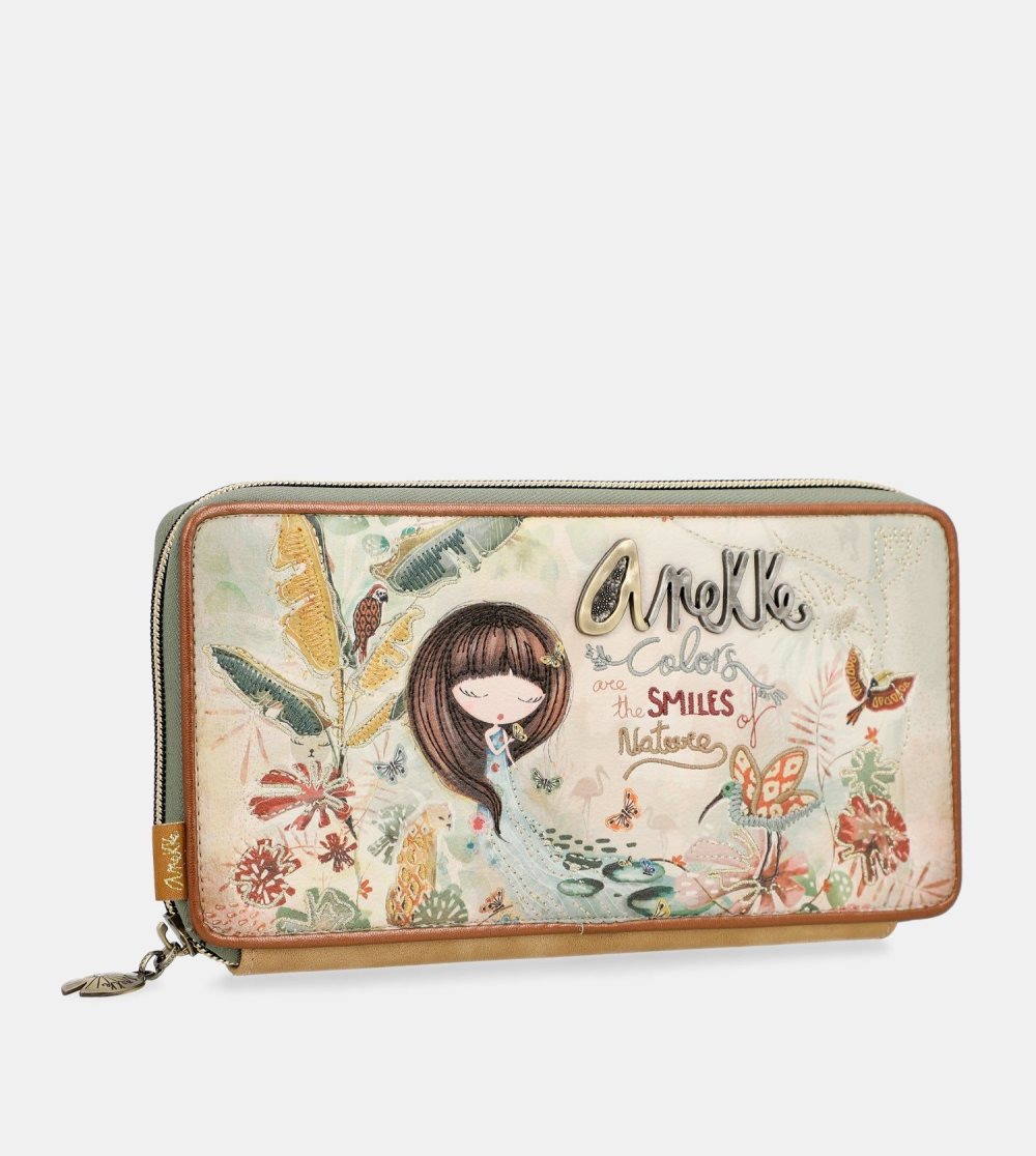 Penazenky Anekke Amazonia Rfid Passport Wallet Damske | 4093815-ZB