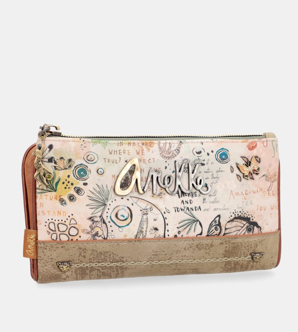 Penazenky Anekke Butterfly Large Flexible Rfid Wallet Damske | 4617529-HK