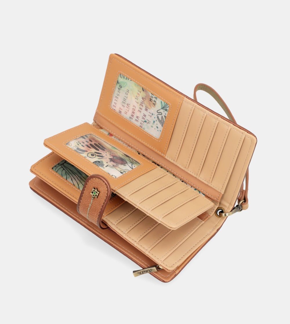 Penazenky Anekke Butterfly Large Rfid Wallet Damske | 8025764-BL