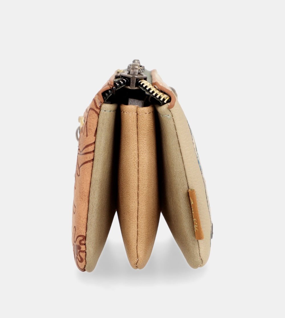 Penazenky Anekke Butterfly Triple Compartment Coin Purse Damske | 8062431-KA