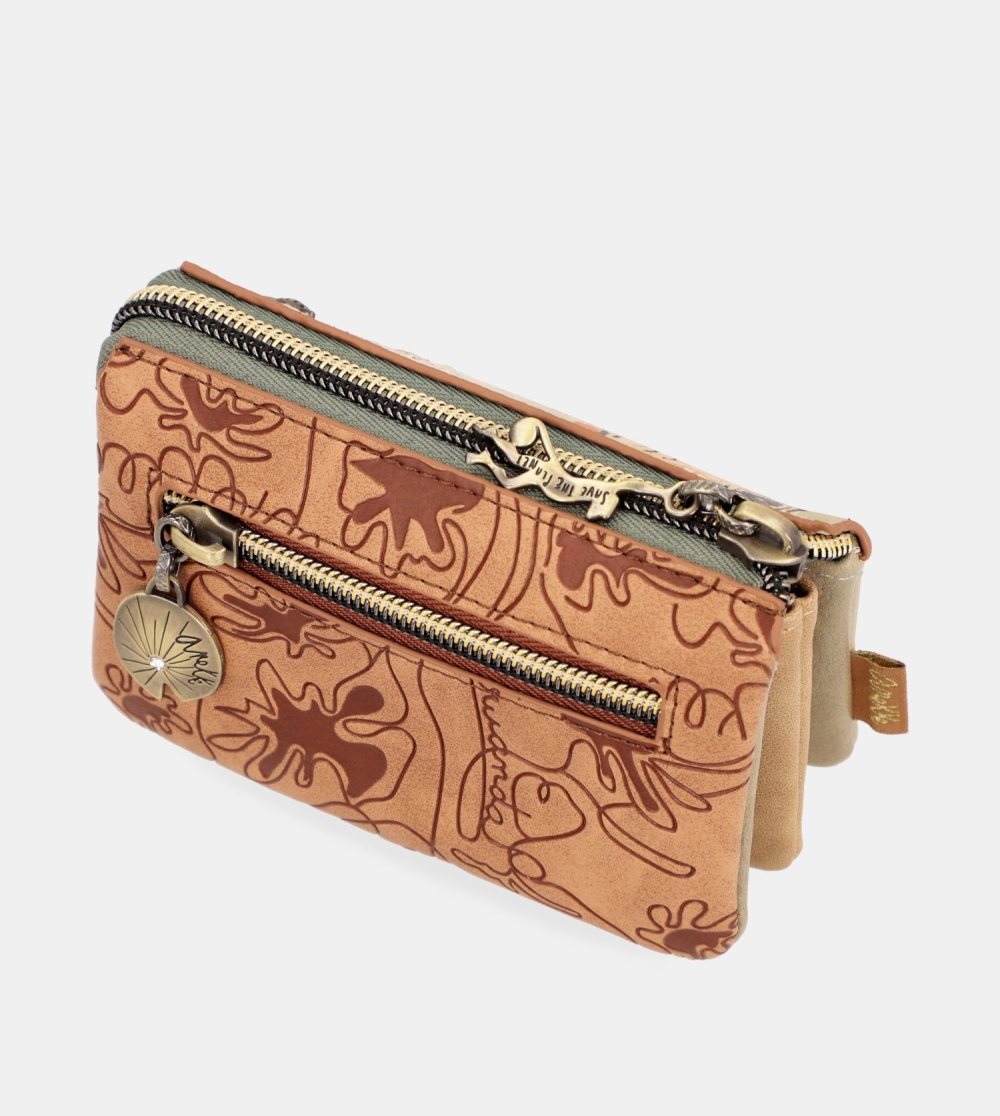 Penazenky Anekke Butterfly Triple Compartment Coin Purse Damske | 8062431-KA