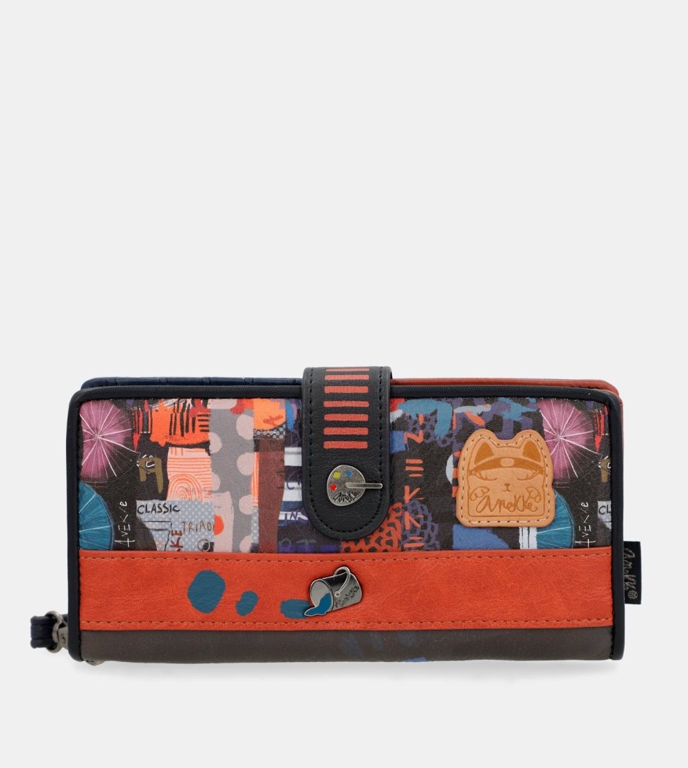 Penazenky Anekke Contemporary Large Rfid Wallet Contemporary Damske | 6243759-KI