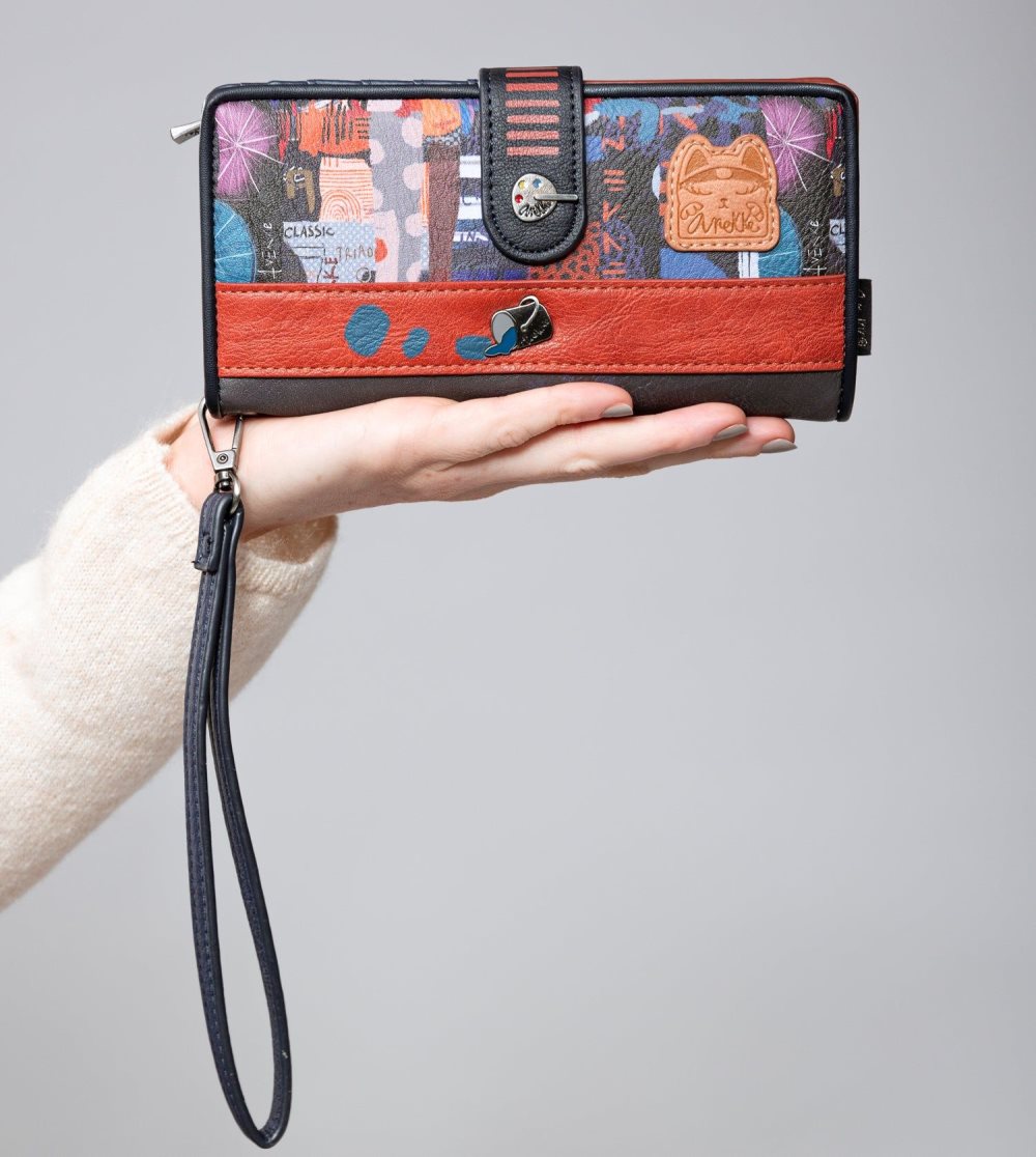 Penazenky Anekke Contemporary Large Rfid Wallet Contemporary Damske | 6243759-KI