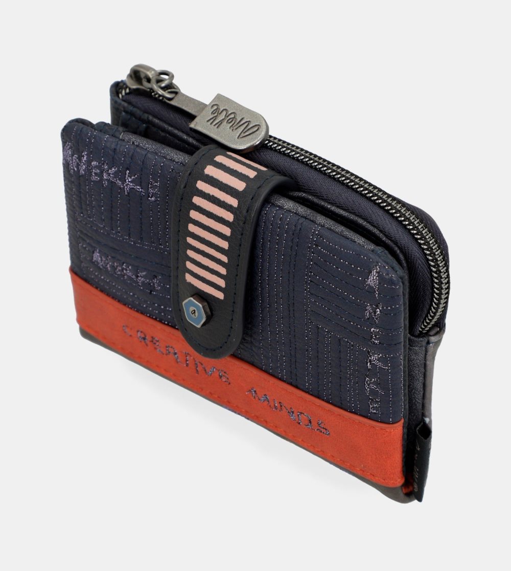 Penazenky Anekke Contemporary Small Flexible Rfid Wallet Damske | 6781423-AV