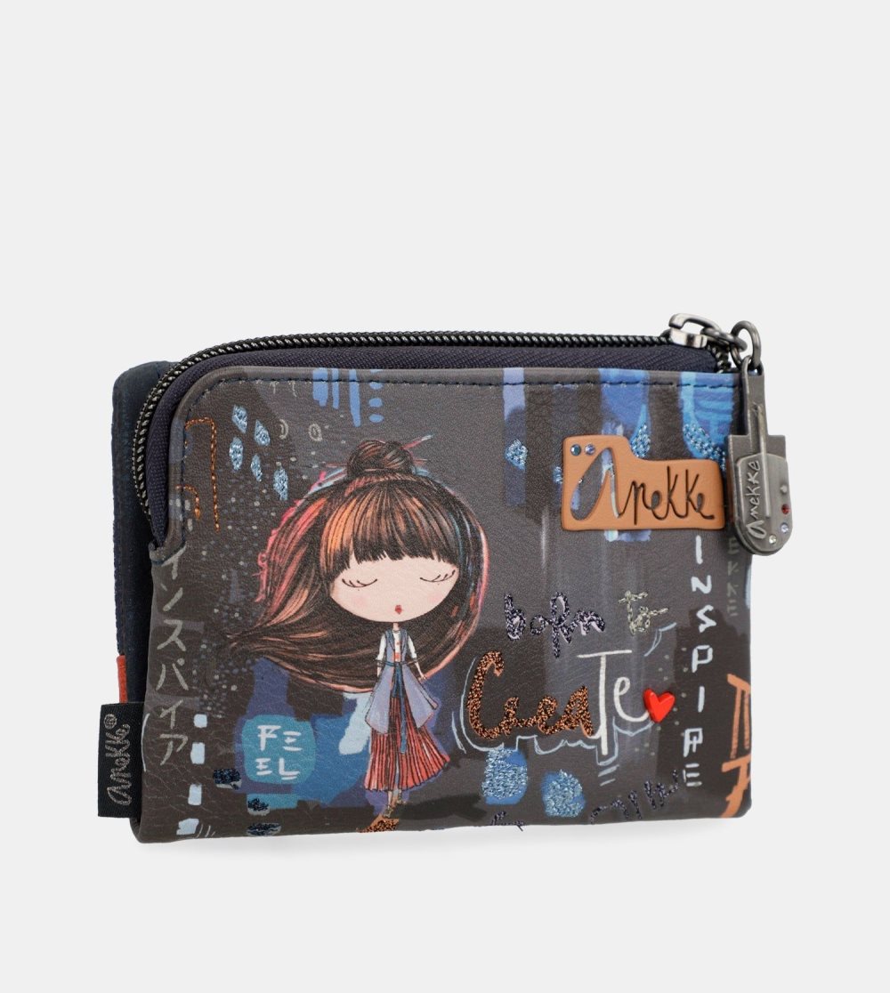 Penazenky Anekke Contemporary Small Flexible Rfid Wallet Damske | 6781423-AV