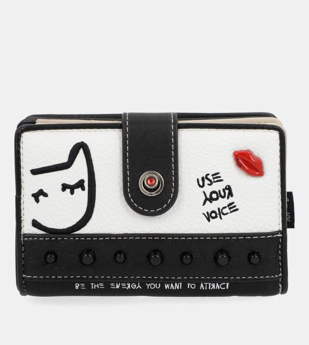 Penazenky Anekke Energy Flexible White Wallet Damske | 0541873-OP