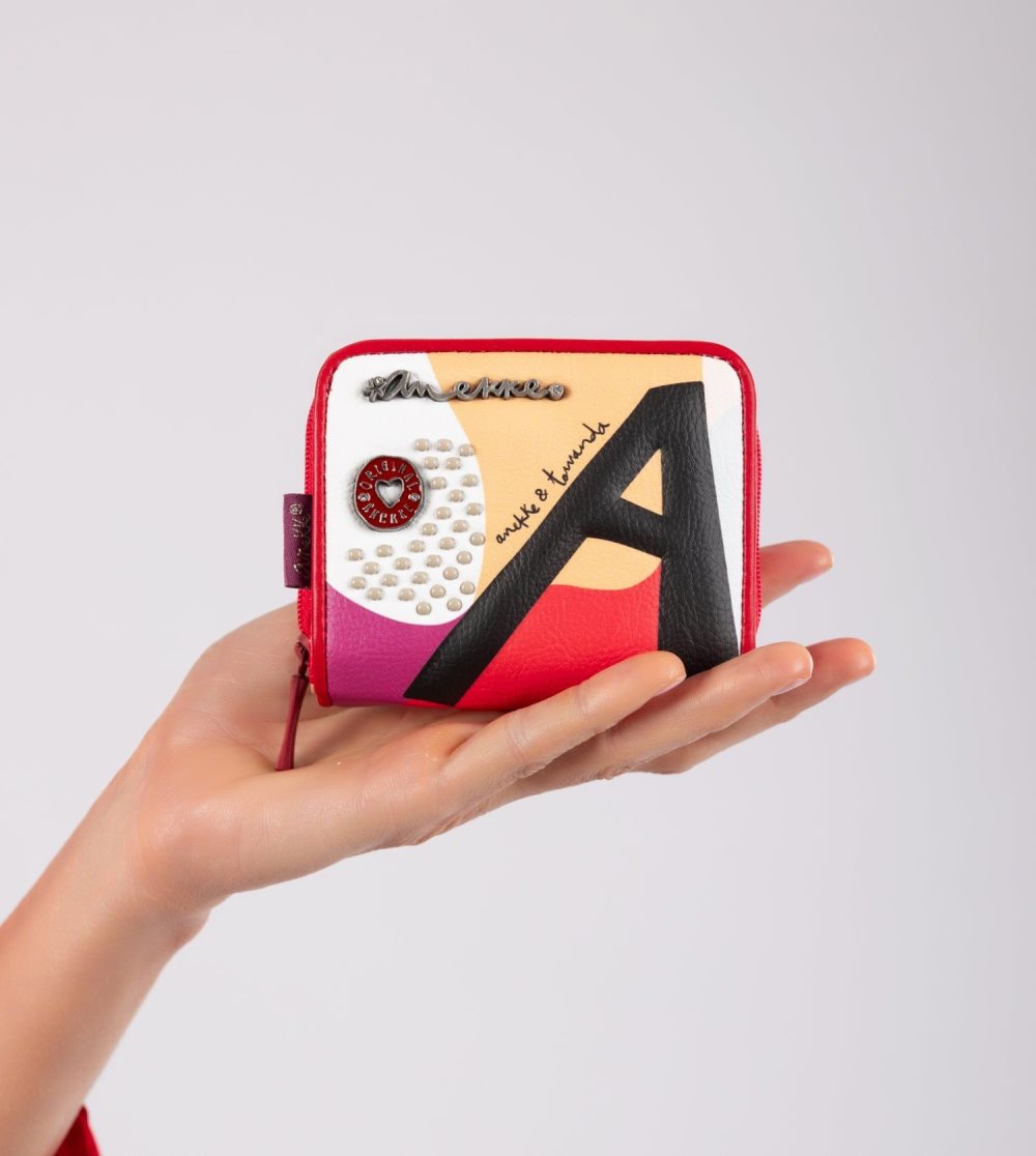 Penazenky Anekke Fashion Small Rfid Wallet Damske | 9714056-MT