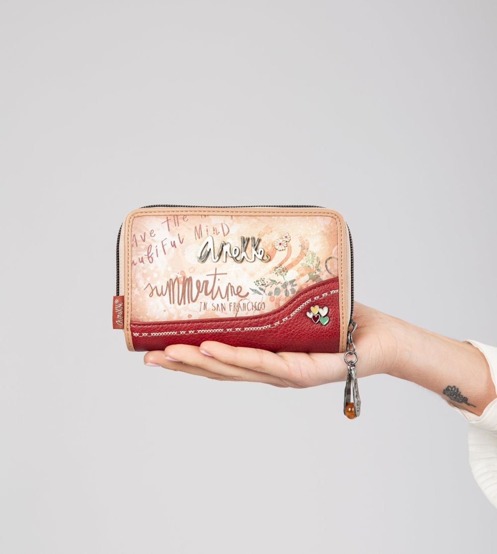 Penazenky Anekke Flowers Medium Rfid Wallet Damske | 2804697-EH