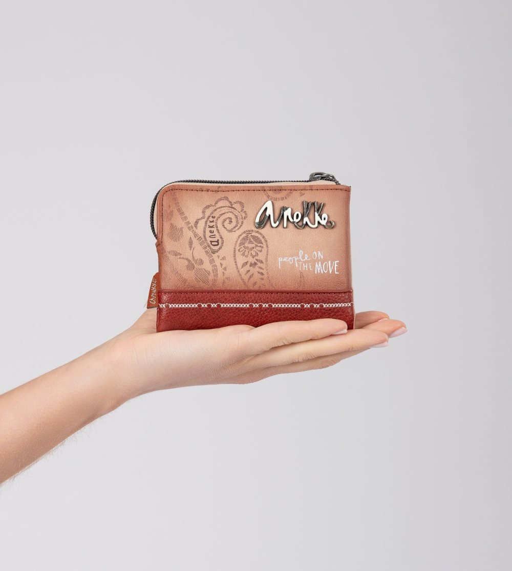 Penazenky Anekke Flowers Small Rfid Wallet Damske | 5923714-GM