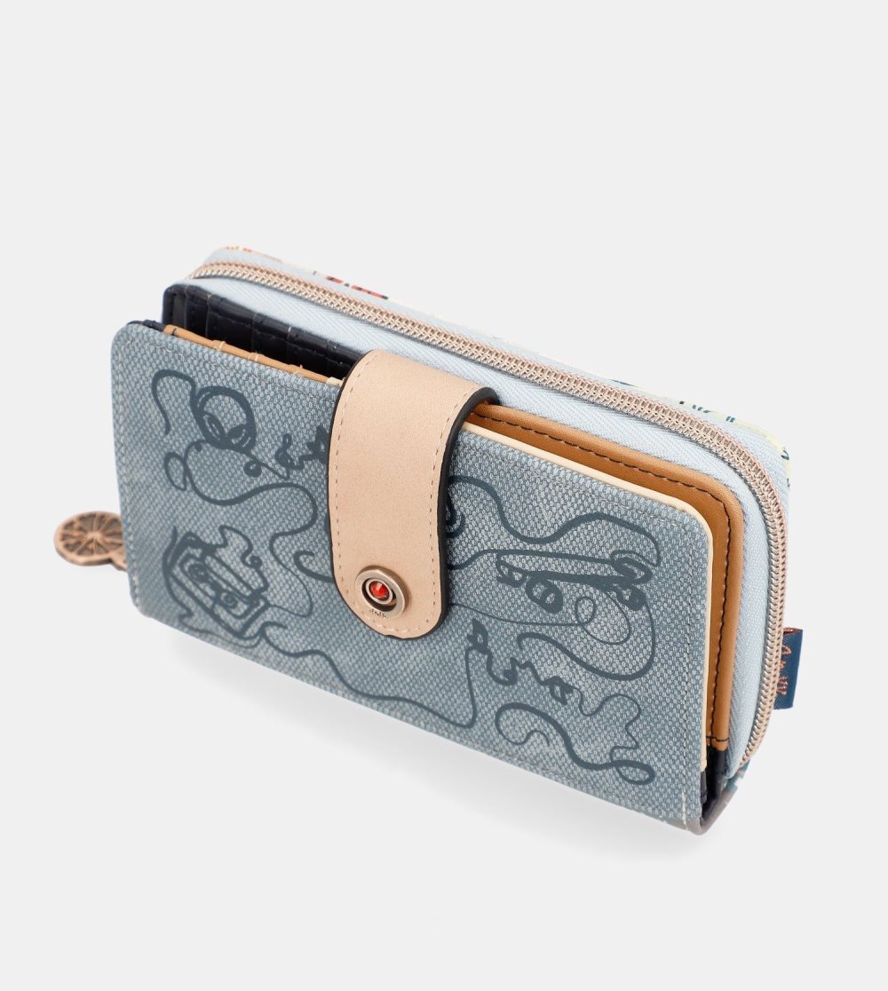 Penazenky Anekke Fun & Music Large Printed Wallet Anekke Damske | 2307165-VI