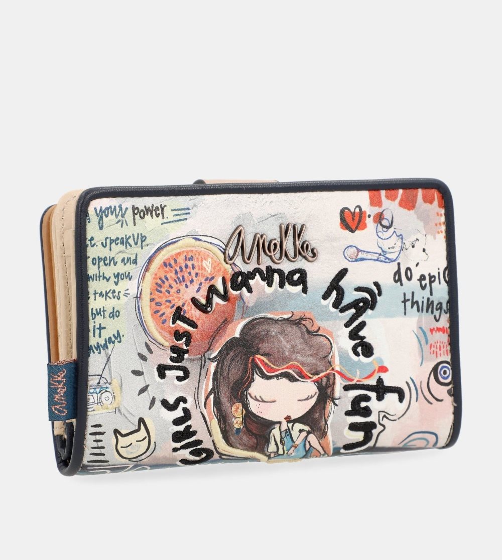 Penazenky Anekke Fun & Music Medium Wallet Damske | 3512498-SW