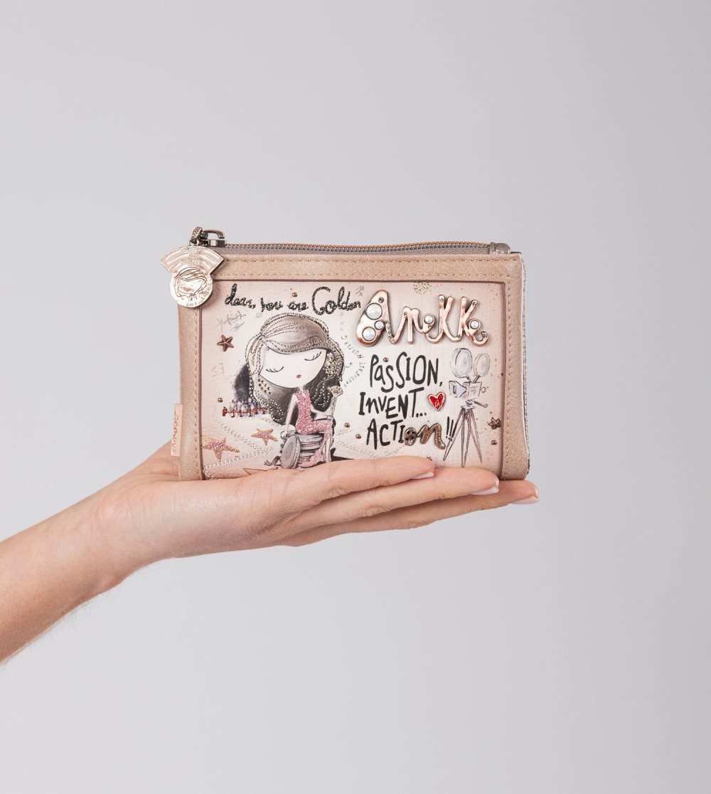 Penazenky Anekke Hollywood Flexible Rfid Wallet Damske | 0974328-CO