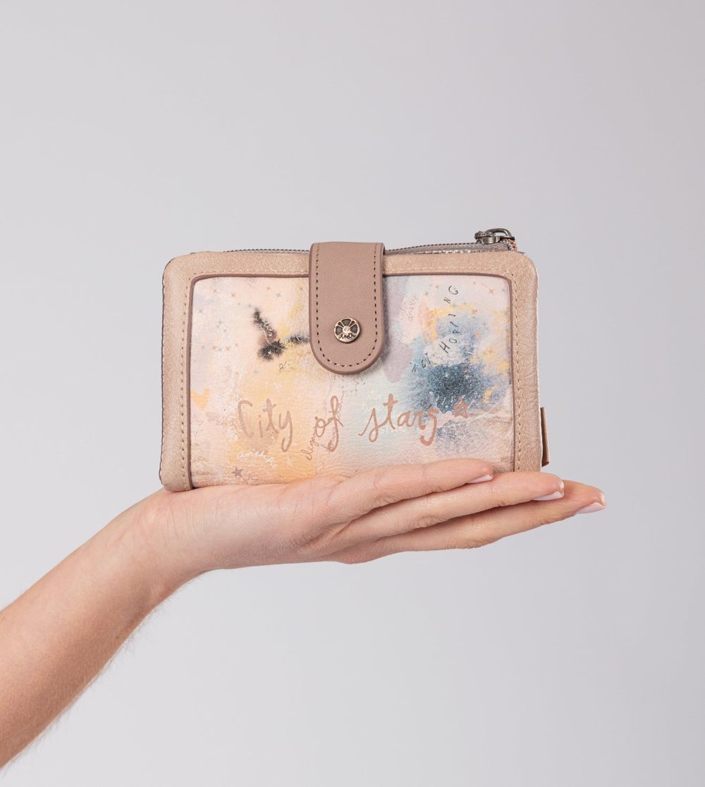 Penazenky Anekke Hollywood Flexible Rfid Wallet Damske | 0974328-CO