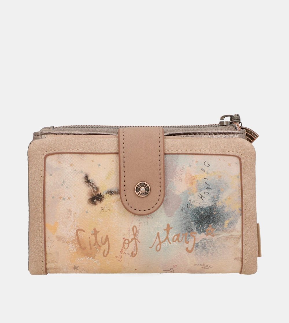 Penazenky Anekke Hollywood Flexible Rfid Wallet Damske | 0974328-CO