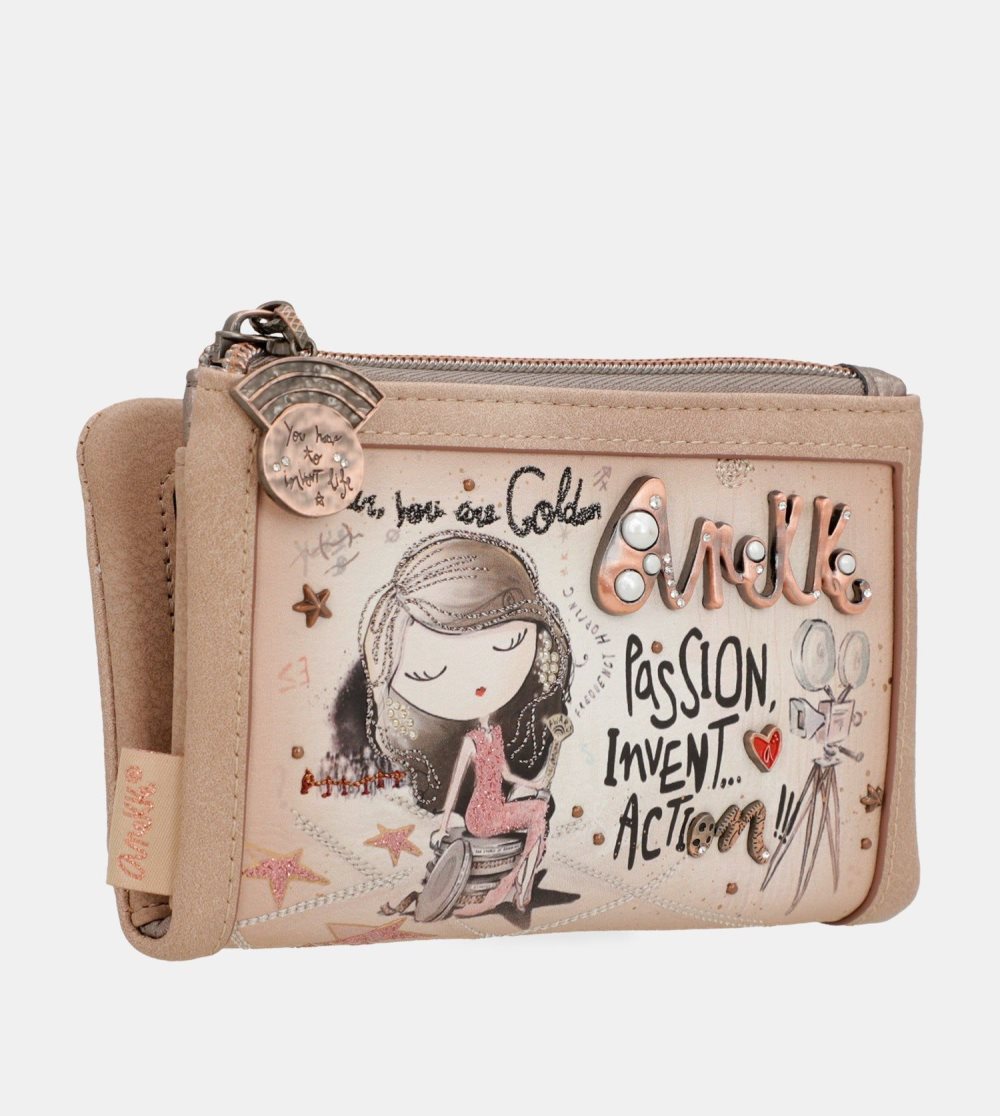 Penazenky Anekke Hollywood Flexible Rfid Wallet Damske | 0974328-CO