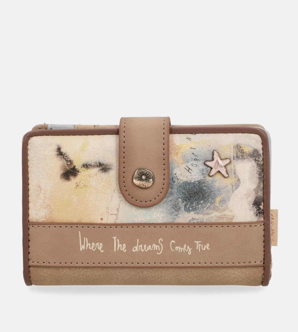 Penazenky Anekke Hollywood Medium Rfid Wallet Damske | 0652314-HB