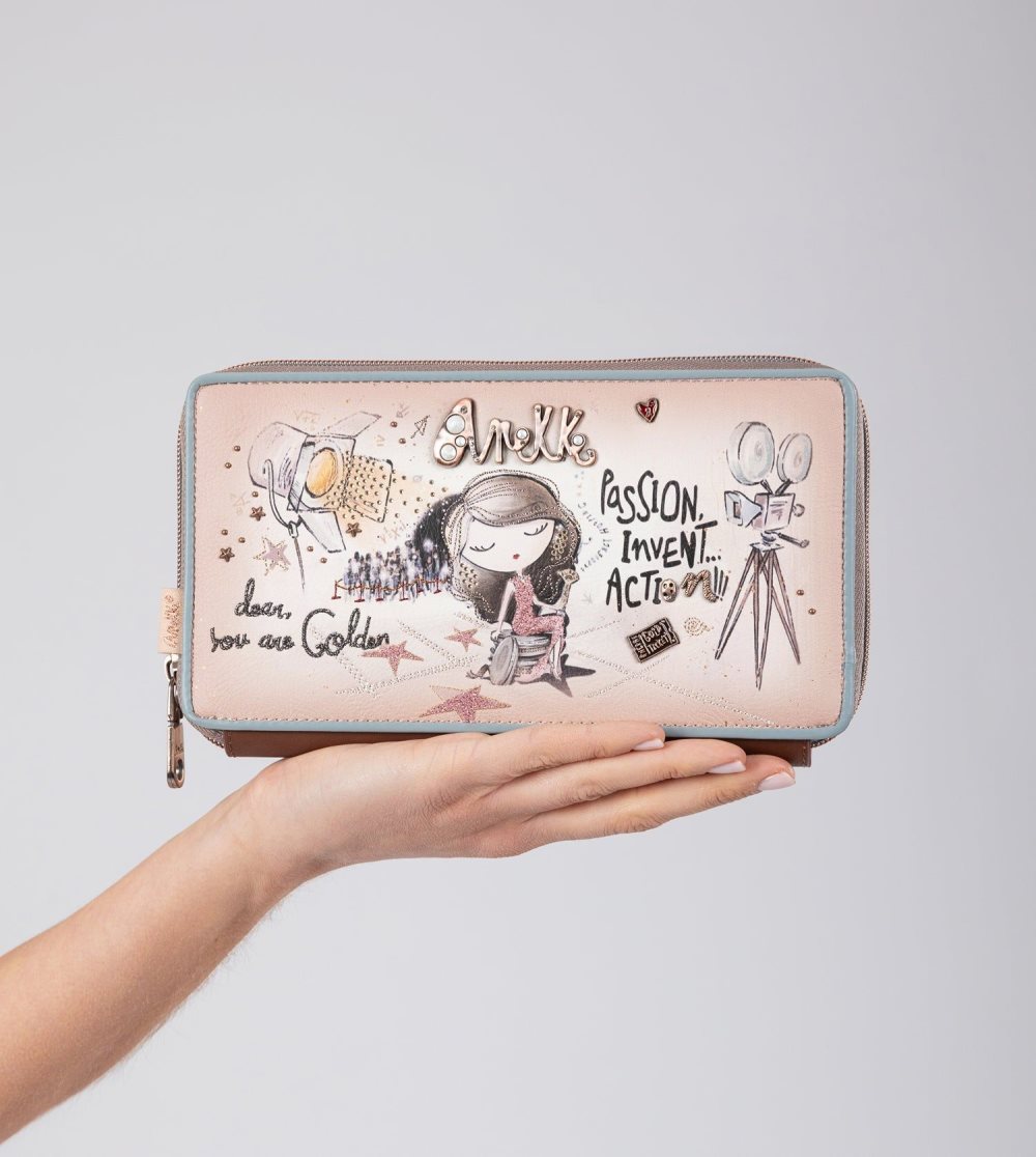 Penazenky Anekke Hollywood Rfid Passport Wallet Damske | 3178529-ZM
