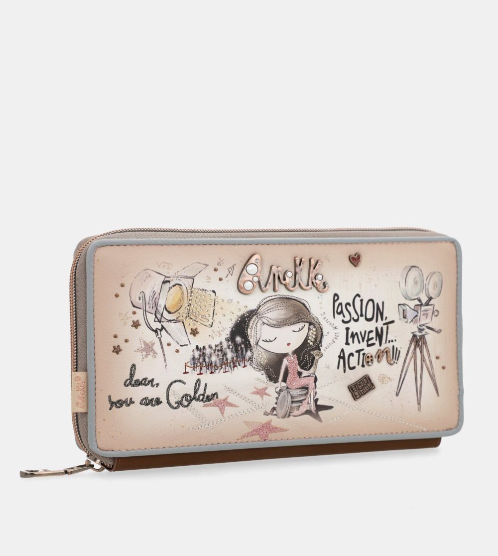 Penazenky Anekke Hollywood Rfid Passport Wallet Damske | 3178529-ZM