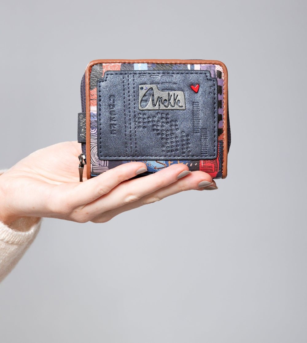 Penazenky Anekke Kyomu Small Rfid Wallet Damske | 1802374-JQ