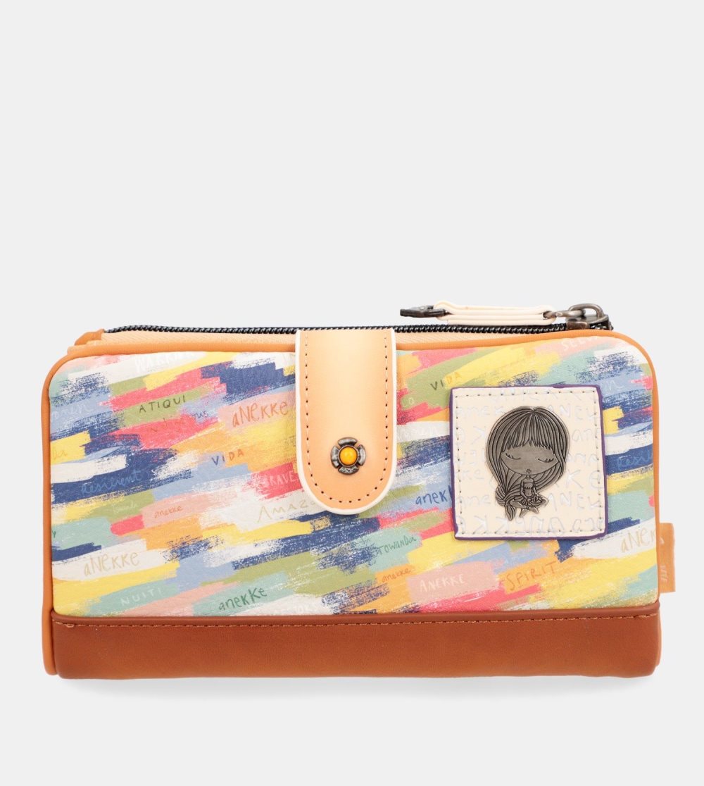 Penazenky Anekke Magic Souls Large Flexible Rfid Wallet Damske | 1604827-AC