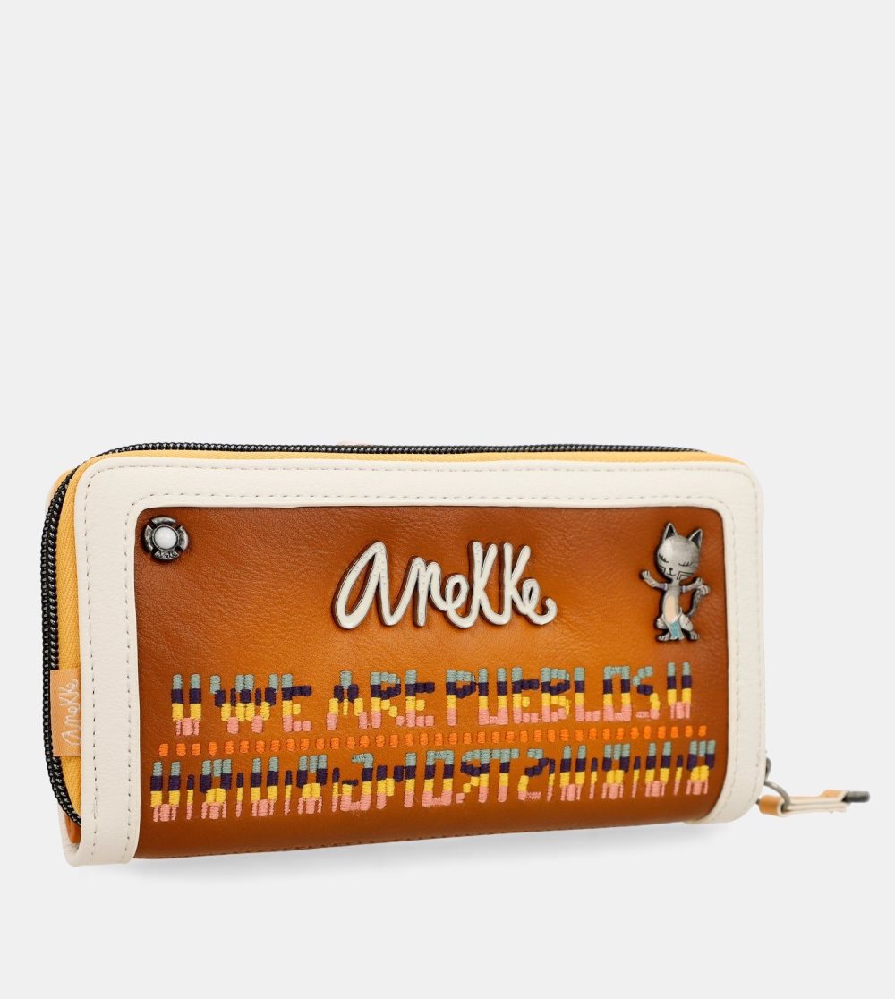 Penazenky Anekke Magic Souls Rfid Brown Wallet Damske | 1670259-QZ