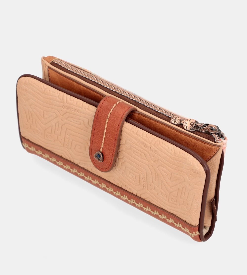 Penazenky Anekke Menire Large Flexible Rfid Wallet Damske | 5891320-UF