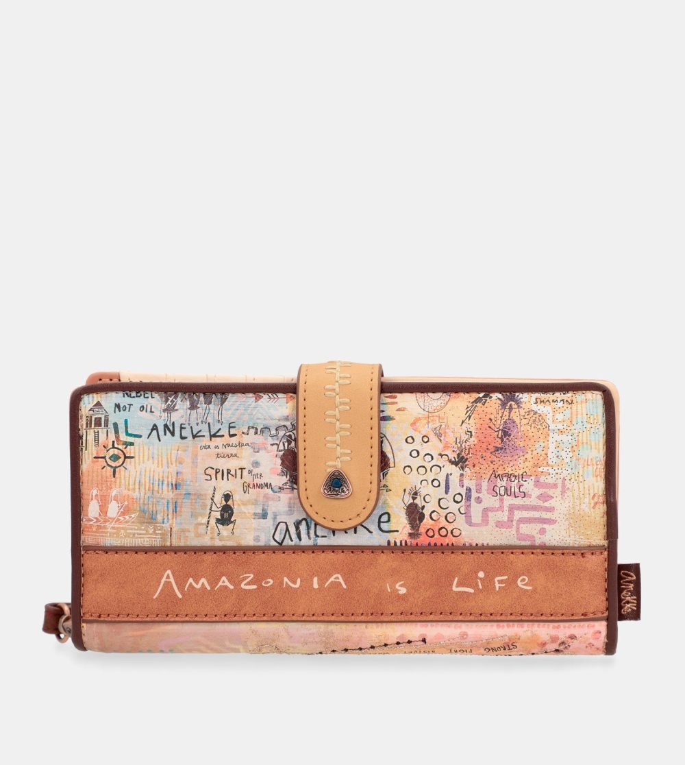 Penazenky Anekke Menire Large Rfid Wallet Damske | 0347958-BT