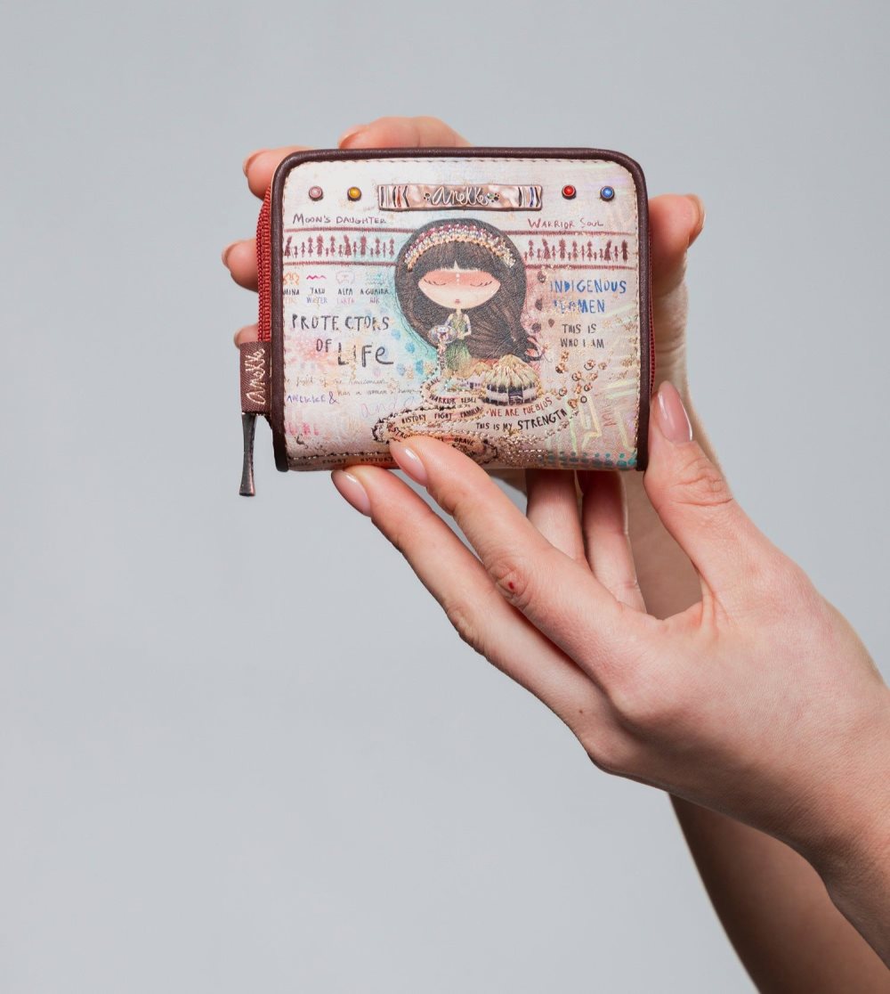 Penazenky Anekke Menire Small Rfid Wallet Damske | 8237195-IK