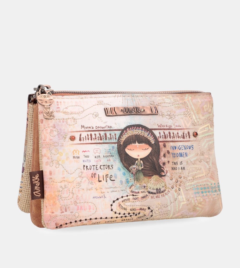 Penazenky Anekke Menire Triple Compartment Coin Purse Damske | 6738590-PA