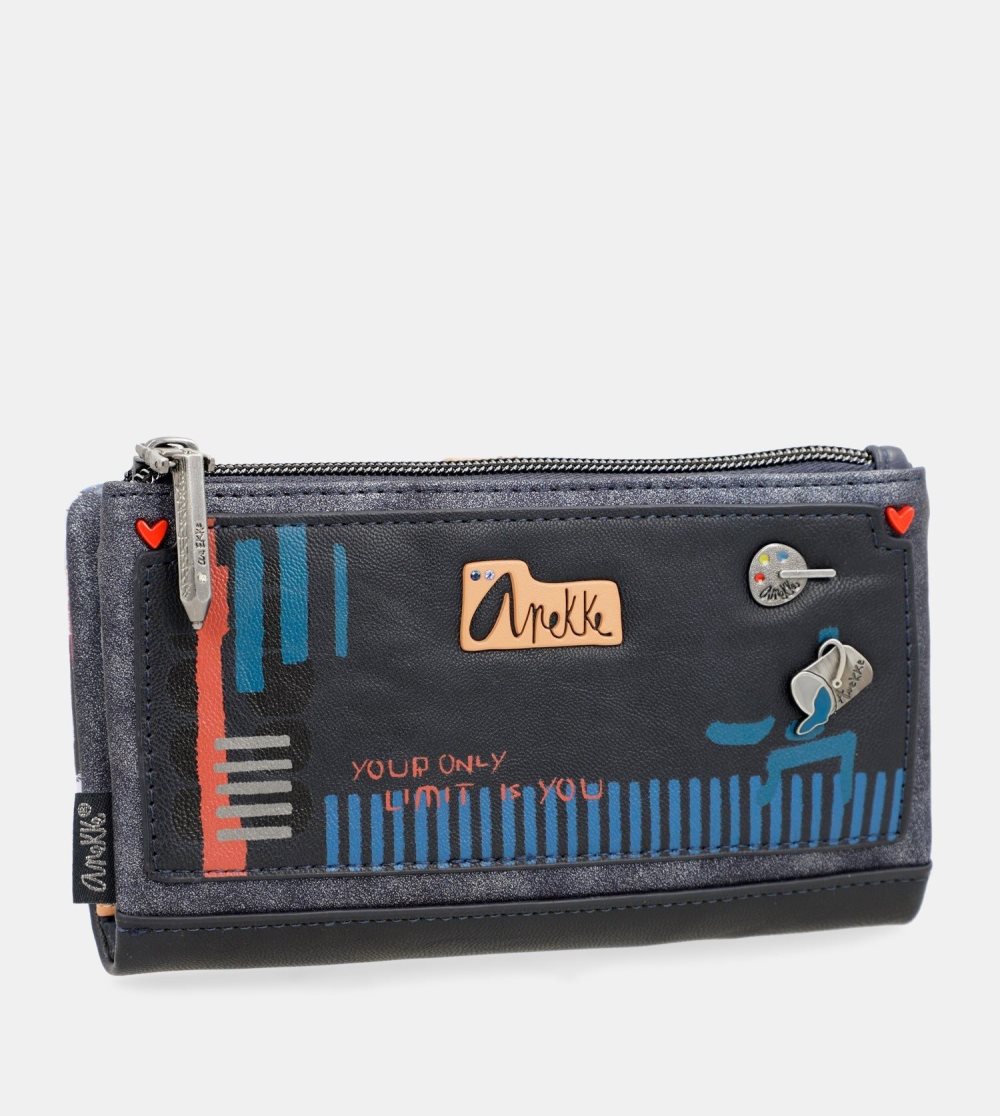 Penazenky Anekke Nagare Large Flexible Rfid Wallet Damske | 7689425-WK