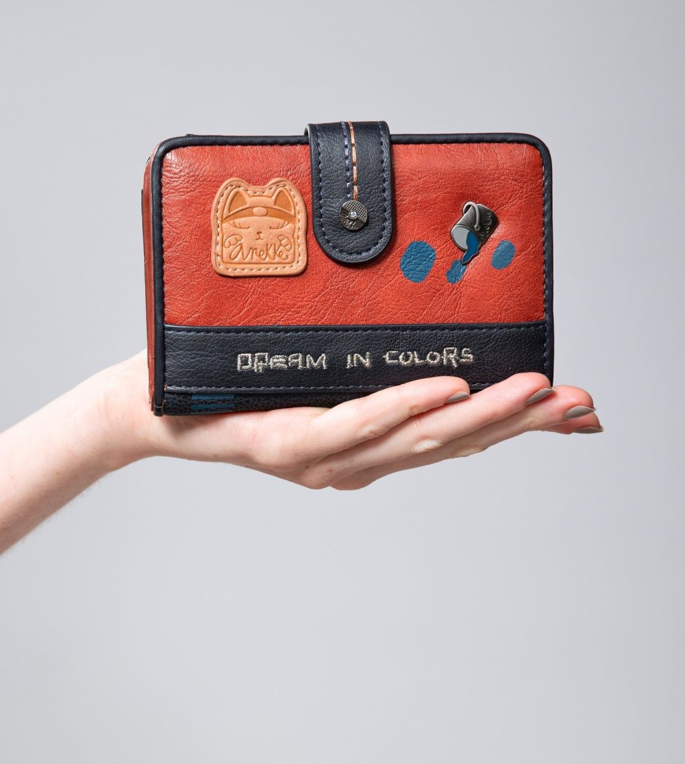 Penazenky Anekke Nagare Medium Rfid Wallet Damske | 5689401-OY