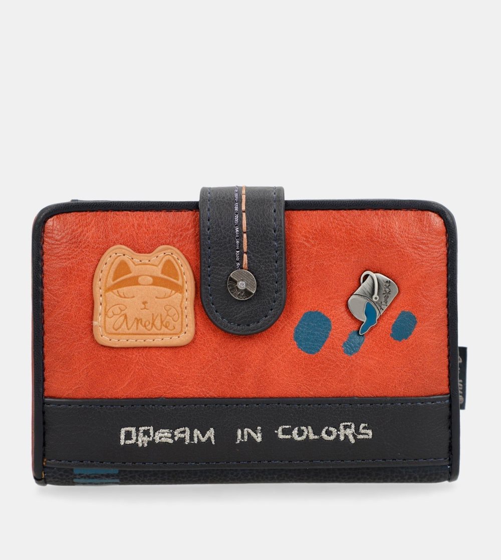 Penazenky Anekke Nagare Medium Rfid Wallet Damske | 5689401-OY