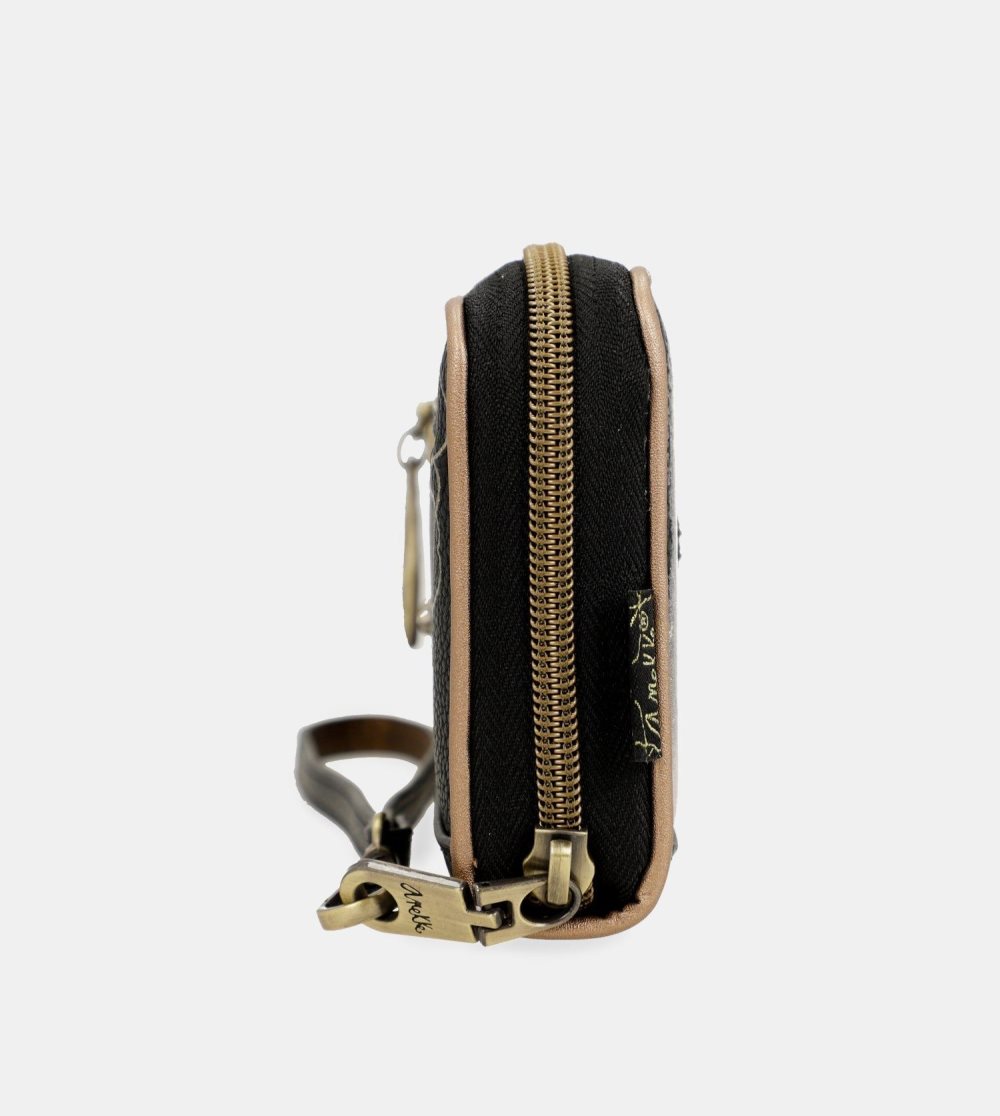 Penazenky Anekke Nature Shodo Large Black Rfid Wallet Damske | 0185436-HA