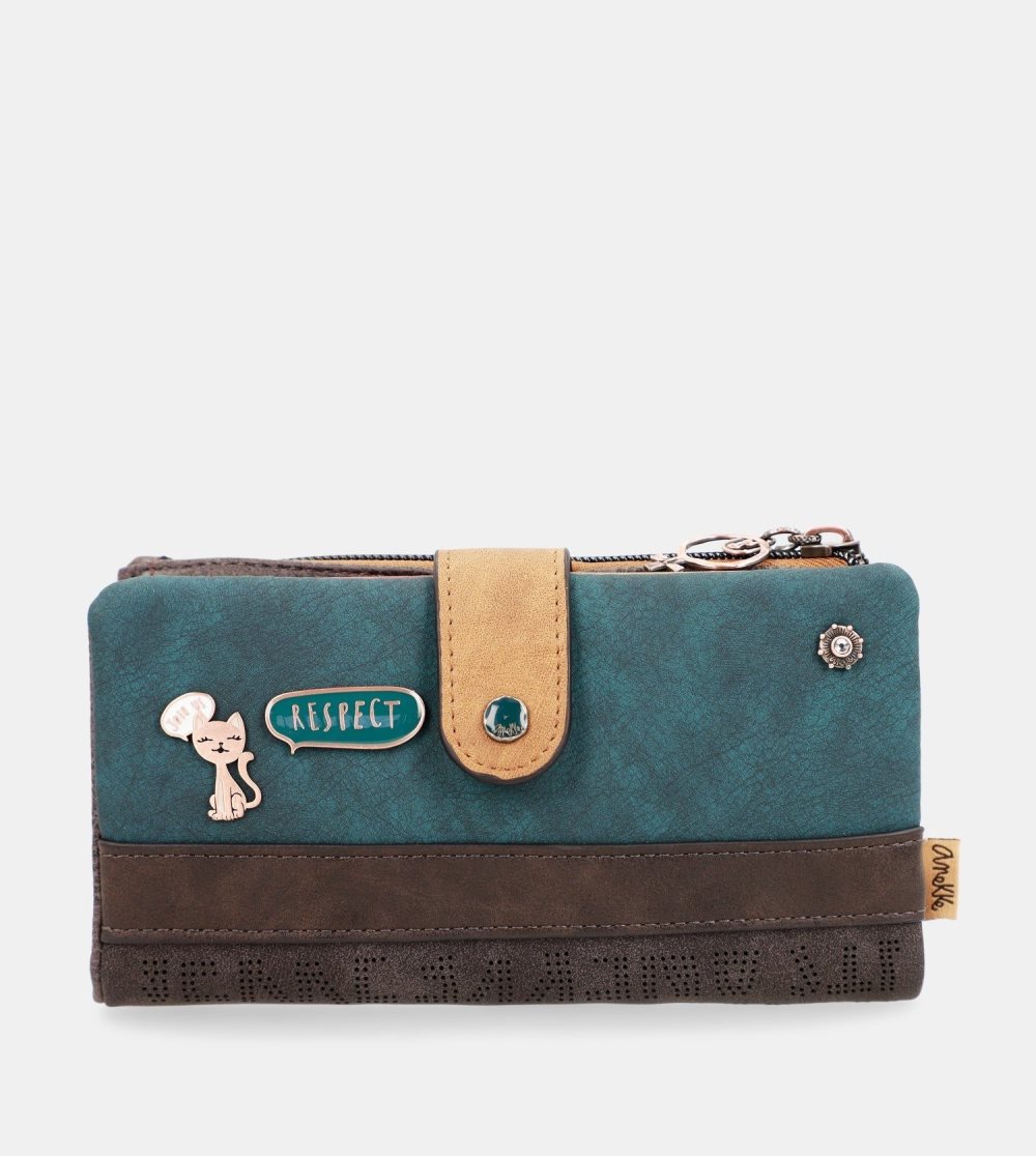 Penazenky Anekke Respect Large Flexible Material Wallet Damske | 3182945-GH
