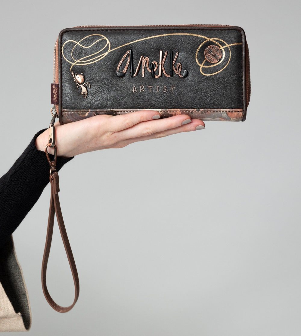 Penazenky Anekke Shoen Brush Large Wallet Damske | 3612584-IG