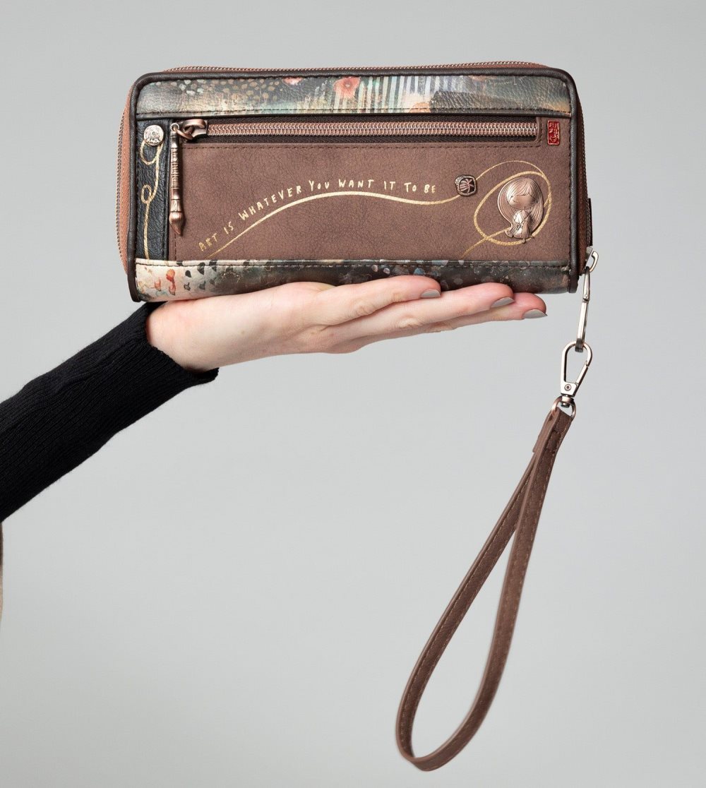 Penazenky Anekke Shoen Brush Large Wallet Damske | 3612584-IG