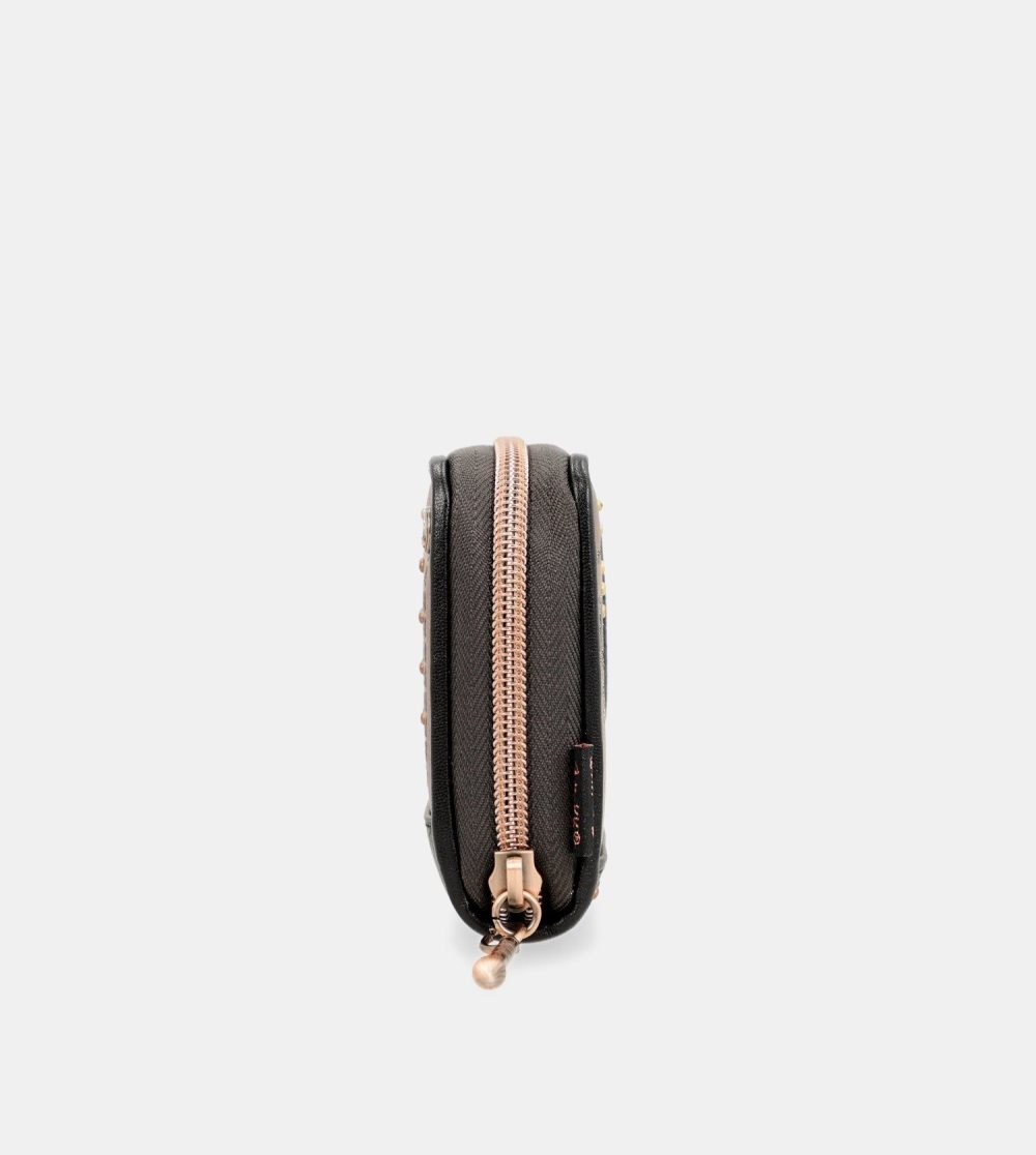 Penazenky Anekke Shoen Large Black Rfid Wallet Damske | 1906287-VY