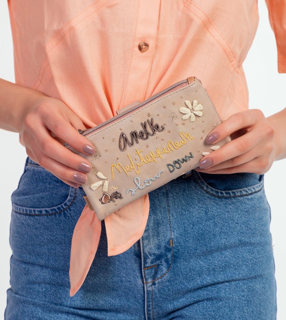 Penazenky Anekke Slow Life Large Flexible Wallet Damske | 5403687-JX