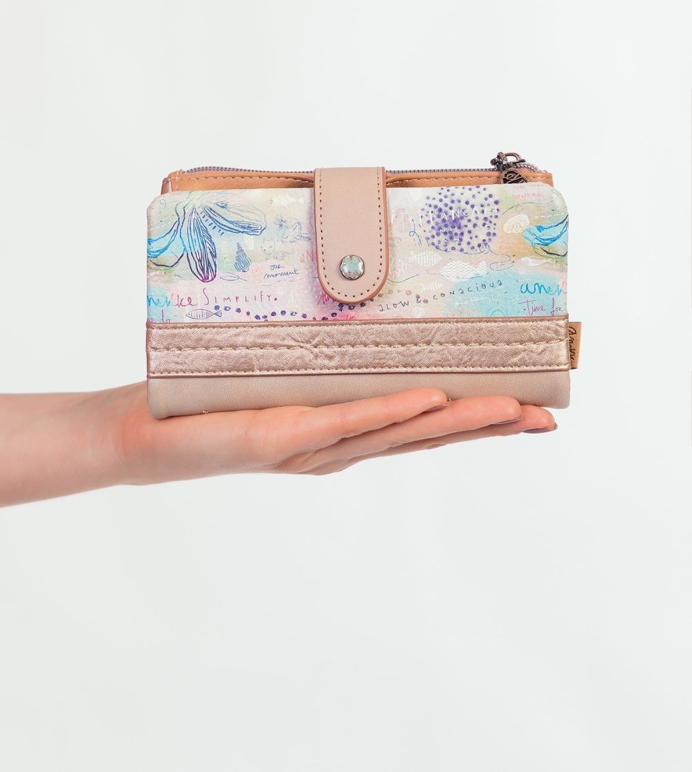 Penazenky Anekke Slow Life Large Flexible Wallet Damske | 5403687-JX