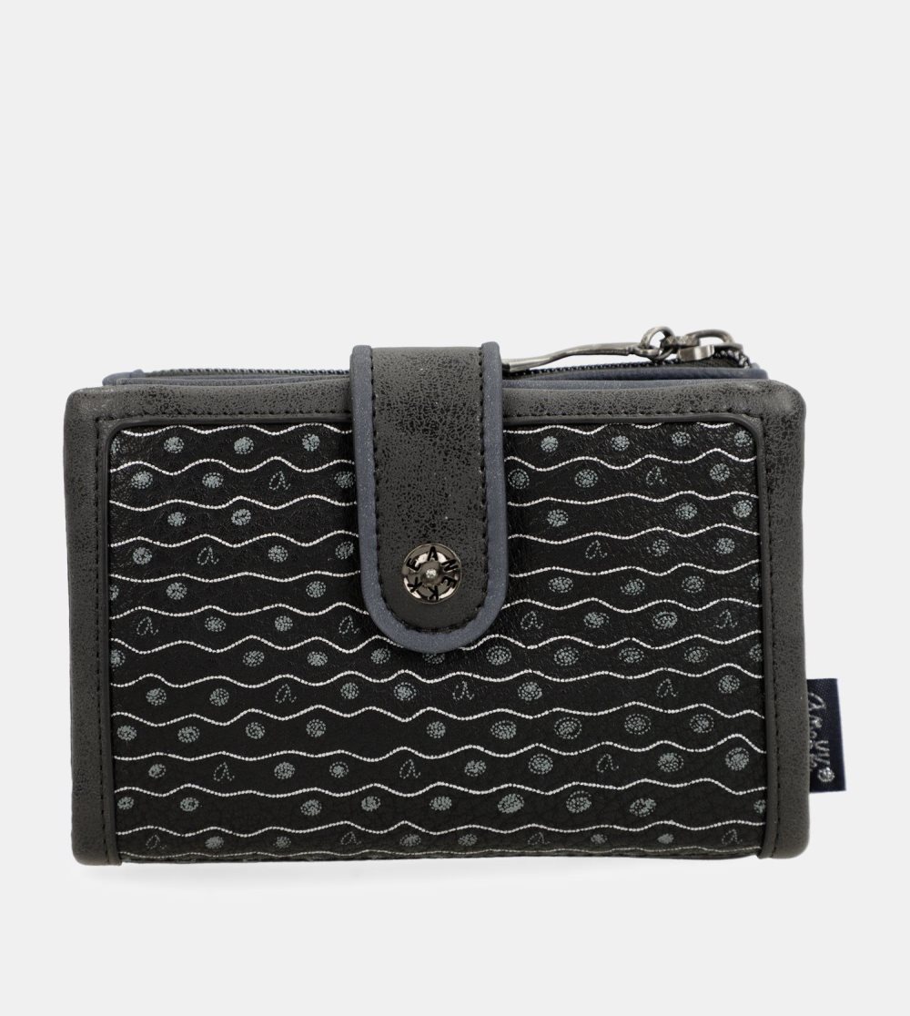Penazenky Anekke Studio Navy Blue Flexible Medium Rfid Wallet Damske | 0243571-FG