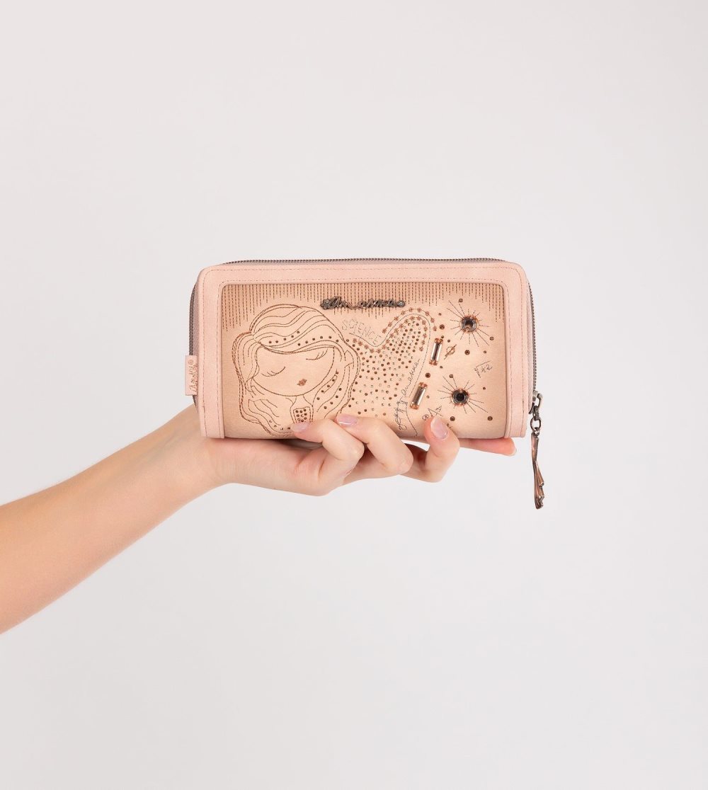 Penazenky Anekke Studio Nude Rfid Wallet Damske | 6498207-AJ