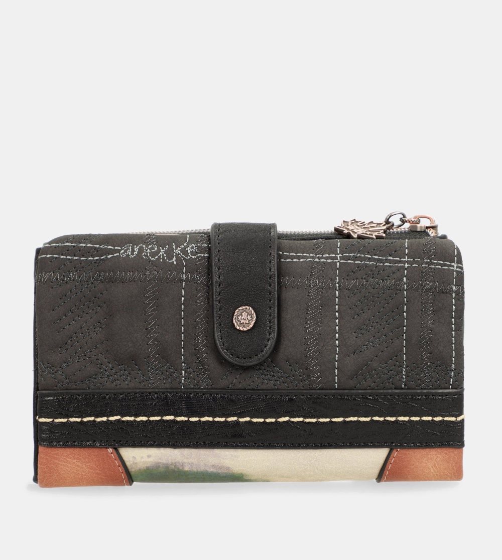 Penazenky Anekke The Forest Large Flexible Material Wallet Damske | 1056893-OG