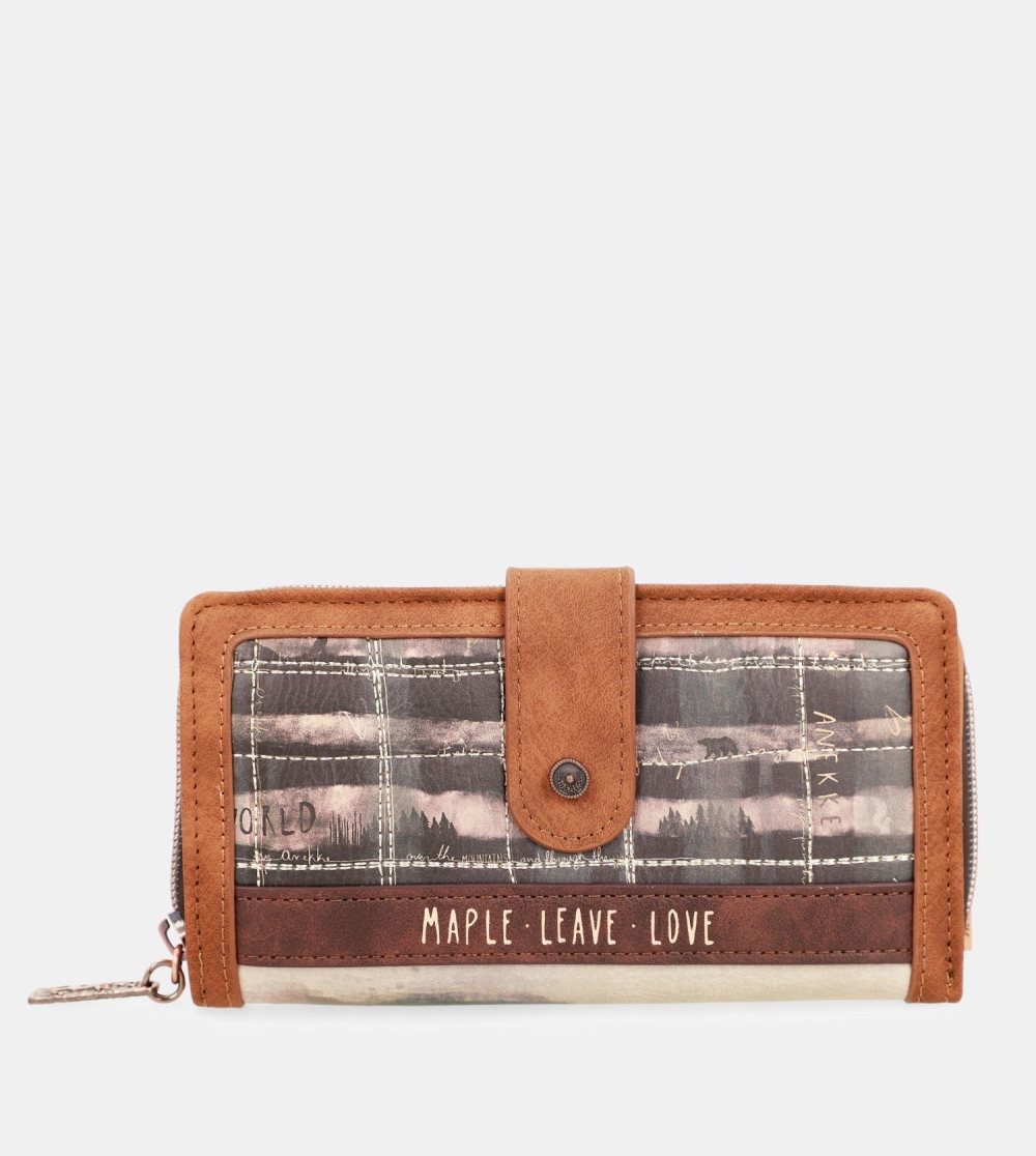 Penazenky Anekke The Forest Large Printed Wallet Damske | 8273154-JI
