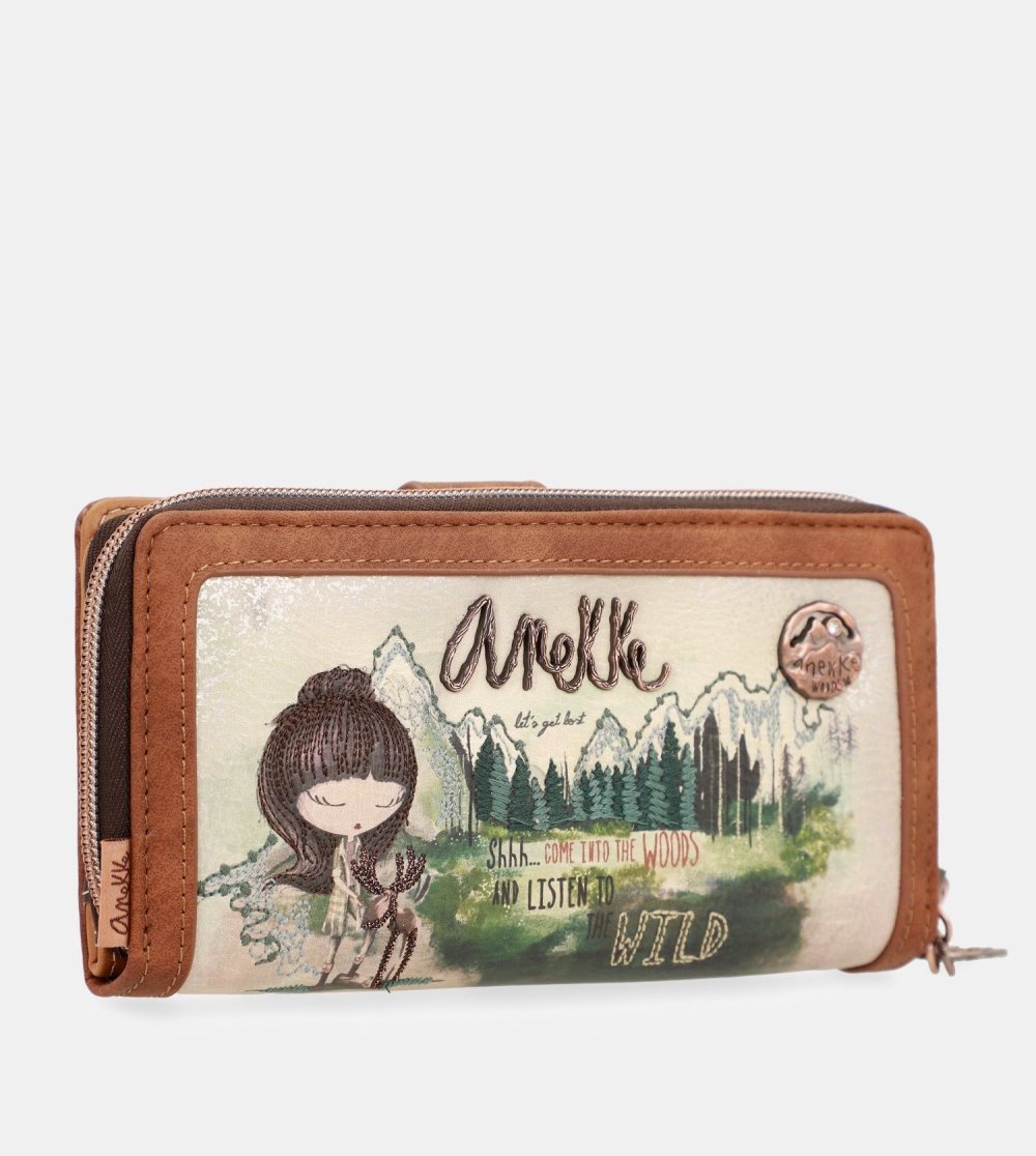 Penazenky Anekke The Forest Large Printed Wallet Damske | 8273154-JI