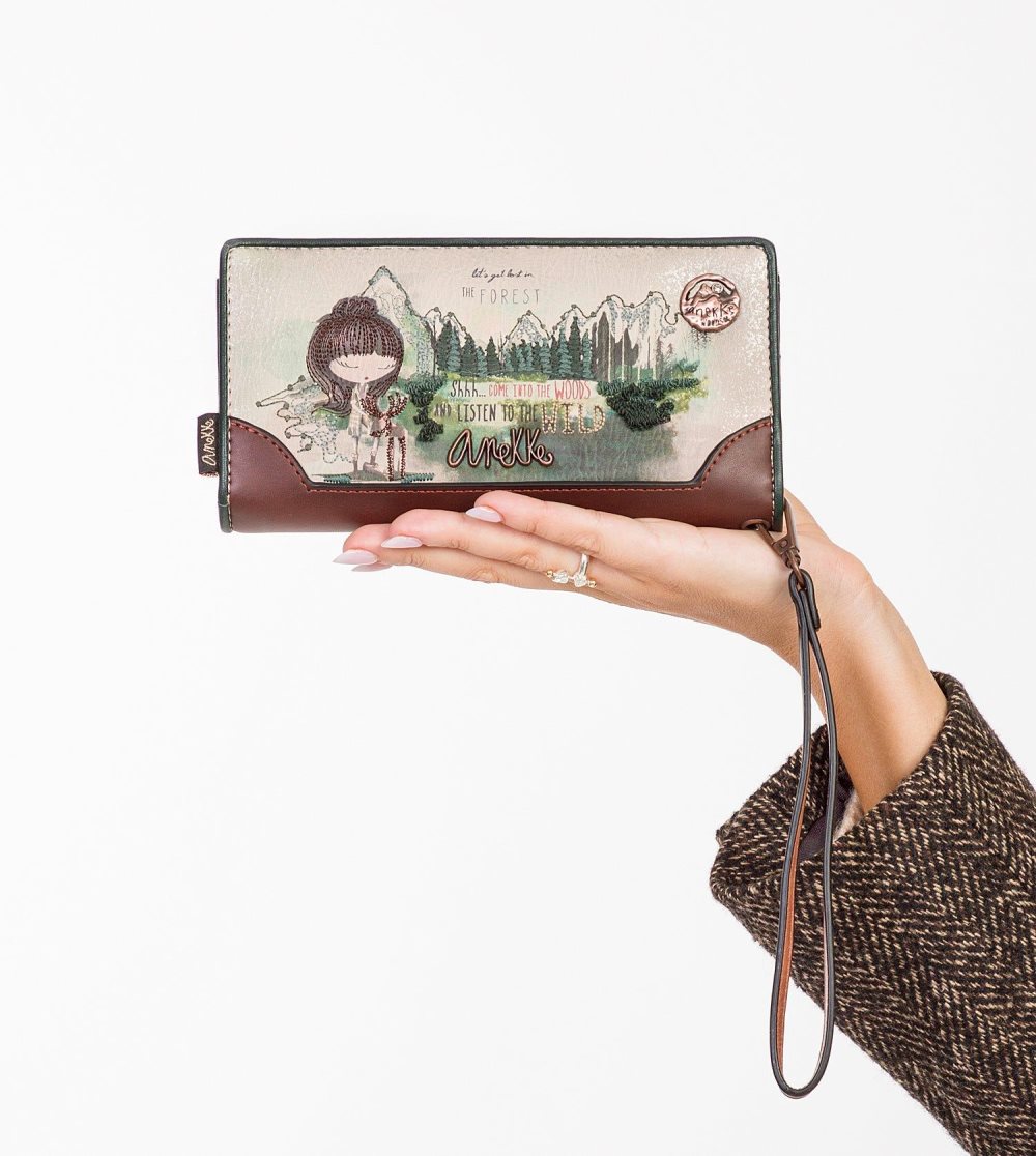 Penazenky Anekke The Forest Large Wallet Damske | 7409621-AG