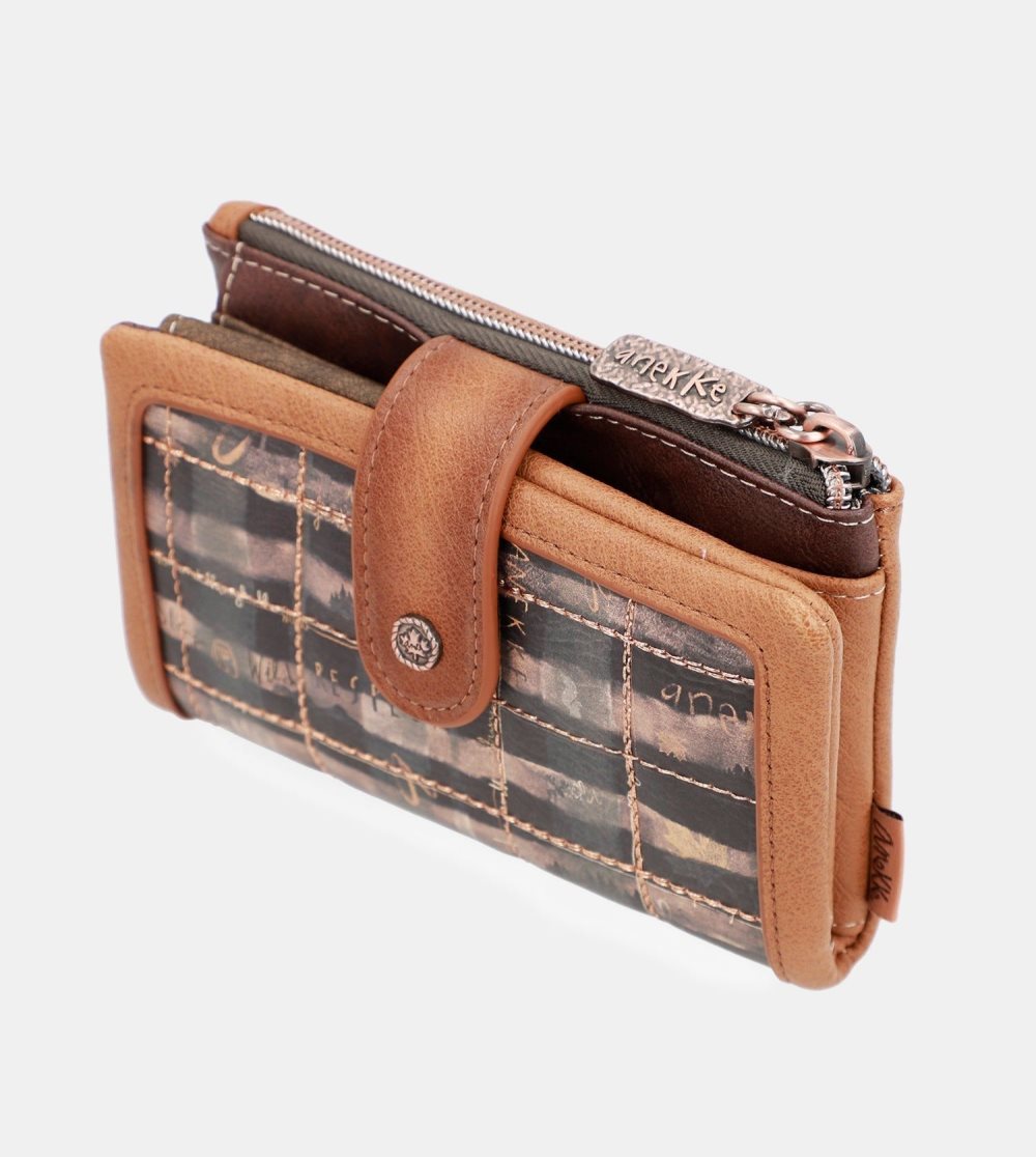 Penazenky Anekke The Forest Medium Flexible Material Wallet Damske | 2183076-LG