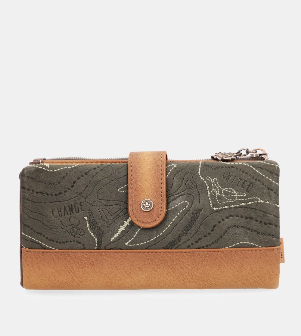 Penazenky Anekke The Forest Wallet With Card Holder Flexible Material The Forest Damske | 9017685-VF