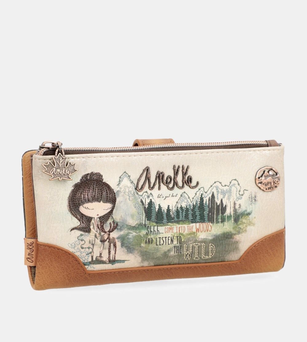 Penazenky Anekke The Forest Wallet With Card Holder Flexible Material The Forest Damske | 9017685-VF