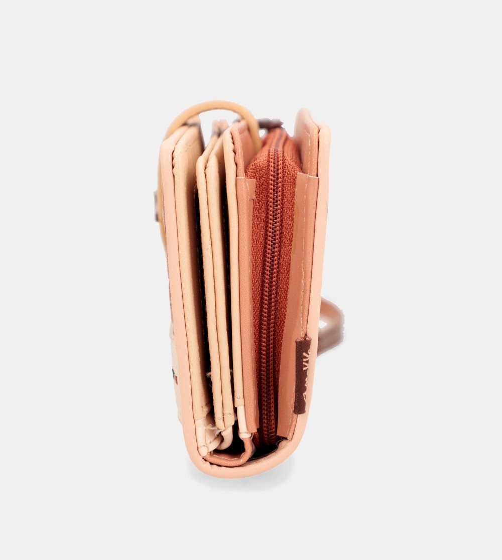 Penazenky Anekke Tribe Large Brown Rfid Wallet Damske | 0179238-ZU